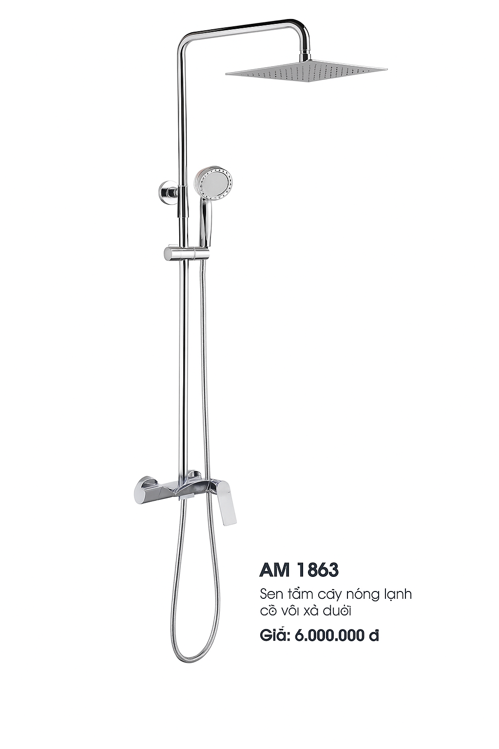 Sen tắm cây nóng lạnh có vòi xả dưới AM 1863
